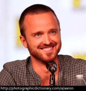 Actor Aaron Paul.