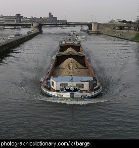 Photo of a barge