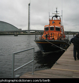 Photo of a berthed boat