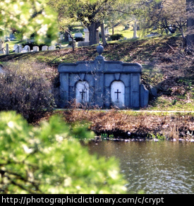 A crypt.