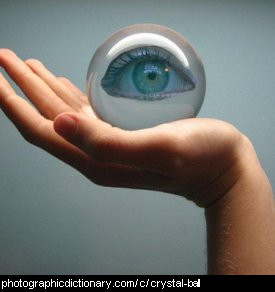 Photo of a crystal ball