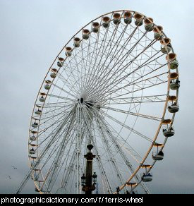 Photo of a ferris wheel