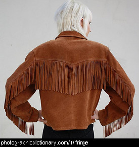 Photo of a fringed jacket