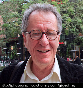 Photo of actor Geoffrey Rush