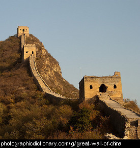 Photo of the Great Wall of China