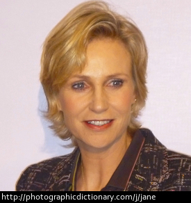 Actress Jane Lynch.