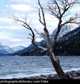 Photo of a lake