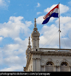 Photo of the Paraguay flag