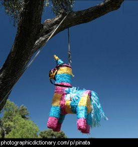 Photo of a pinata