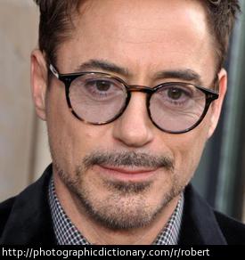 Actor Robert Downey Jr.