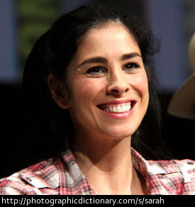 Comedian Sarah Silverman.