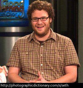 Actor Seth Rogan.