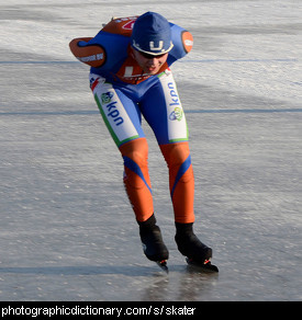 Photo of a skater