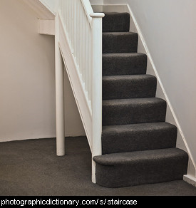 Photo of a staircase