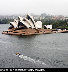 Photo of the Sydney Opera House