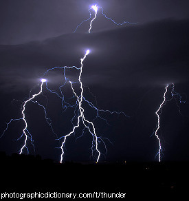 Photo of lightning