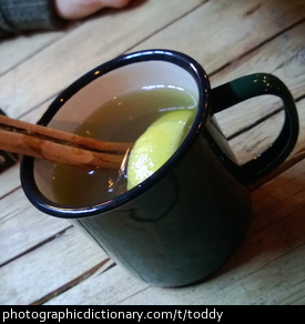 Photo of a hot toddy