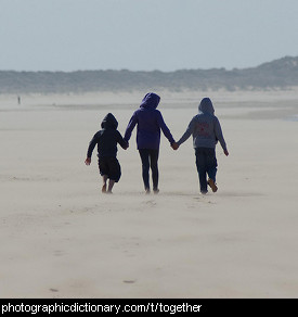 Photo of a group of children