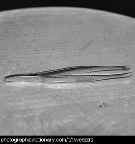 Photo of tweezers