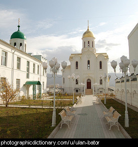 Photo of Ulan Bator, Mongolia.