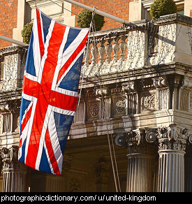 Photo of a union jack